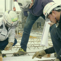 【業界最高水準の給与体制】鉄筋工事