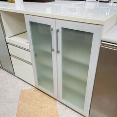 ?NITORI(ニトリ) キッチンカウンター ⭐定価￥64,800⭐ 人気のNITORIのホワイトカラー?4259