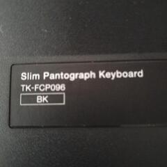 差し上げます　ELECOM　Slim　キーボードの画像