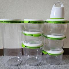 【お譲り先決まりました】フォーサ 真空保存容器