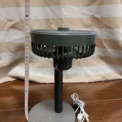 USB充電式卓上ミニ扇風機（サーキュレーター）の画像