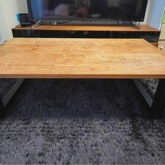 センターテーブル　リビングテーブル　北欧　アイアンの画像