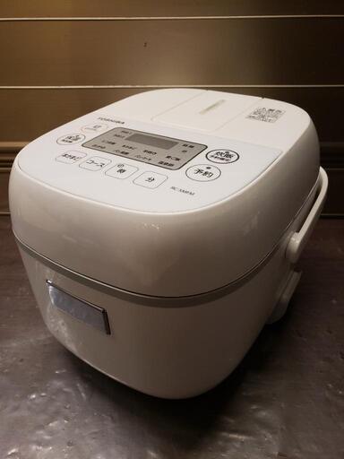 ☆美品☆TOSHIBA 東芝 炊飯器 RC-5MFM 3合炊き ホワイト 2020年製\n\n