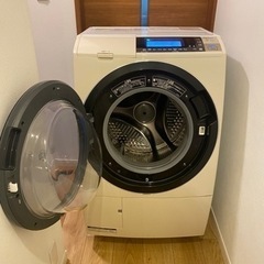 【美品】持って行けます🚚分解清掃済み✨ 10kg/6kg✨HITACHI✨ドラム式洗濯機✨ドラム式洗濯乾燥機✨洗濯乾燥機✨乾燥機付き‼️大容量‼ BD-S8700L‼️ファミリータイプ洗濯機✨丸洗い✨美品✨洗濯機✨冷蔵庫✨セットでお安く✨SHARP✨TOSHIBA✨Panasonic✨三菱✨シャープ✨パナソニック✨日立✨の画像