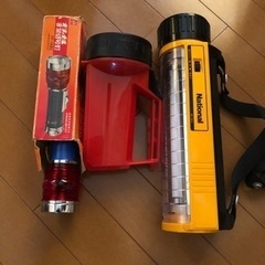 ナショナル　懐中電灯