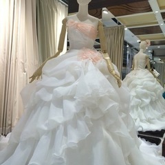 安くします。40万のオーダーメイド　ドレス・リメイク生地OKの画像