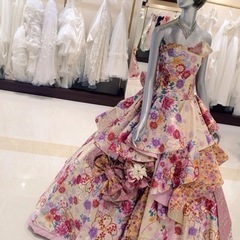 安くします。40万のオーダーメイド　ドレス・リメイク生地OKの画像