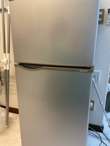 冷蔵庫　シャープ　118L