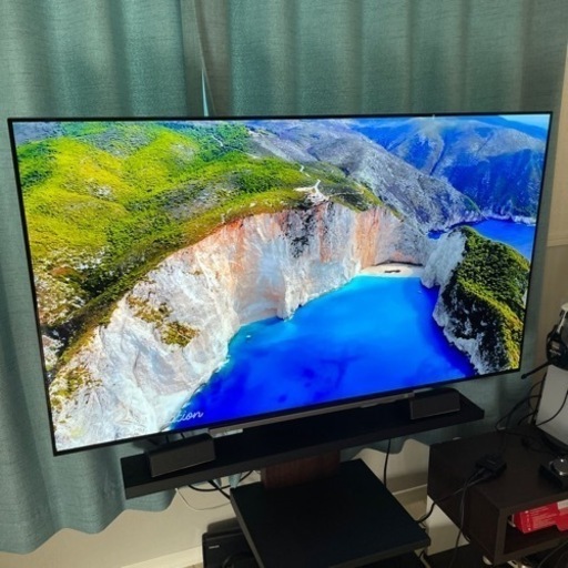 TOSHIBA 有機EL テレビ台付