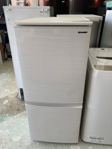 SHARP 冷蔵庫 2020年製 SJ-D14F-W （SHARP(シャープ) / #冷蔵庫