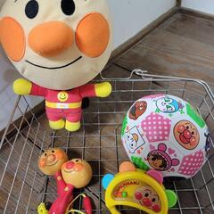 アンパンマン★遊具セット 美品カゴ付き