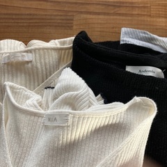 決まりました！春物ニット　3点セット