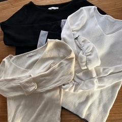 決まりました！春物ニット　3点セットの画像