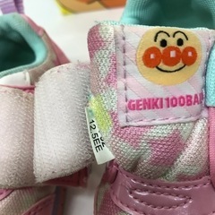 アンパンマン  ‪‪☺︎‬ ムーンスター 12.5センチ スニーカー 靴 ベビーシューズの画像