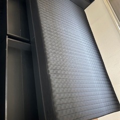 【美品】☆【激安】 セミダブル ベッド フレーム マットレスの画像