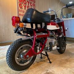 □ 極上 HONDA MONKEY Z50A ホンダ モンキー レッド 50cc 当時物 実動! 原付 原チャリ バイク 札幌発 ★の画像