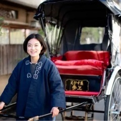 給与日払い！女性でも引ける！人力車バイト！の画像