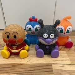 TOHO 光るアンパンマンドール ライティングドール ライト  5点セットの画像