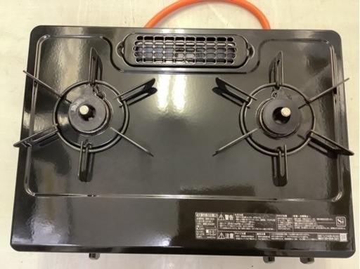 【リサイクルサービス八光】2020年製　リンナイガスコンロ　LPガス　左強火　NTM34BKL