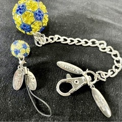 スワロスキー製　 2ヶセットサポータグッズの画像