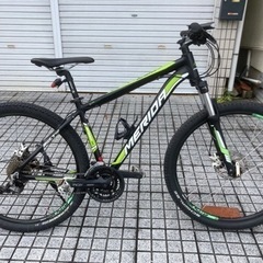 【メリダ】マウンテンバイク　BIG.SEVEN40-MD 前後ライト付　若林自転車　唐崎店　SALE中❗️