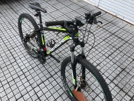 【メリダ】マウンテンバイク　BIG.SEVEN40-MD 前後ライト付　若林自転車　唐崎店　SALE中❗️