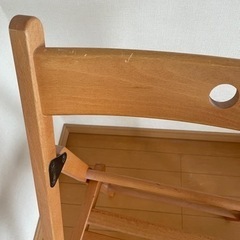 木製　折り畳み椅子の画像
