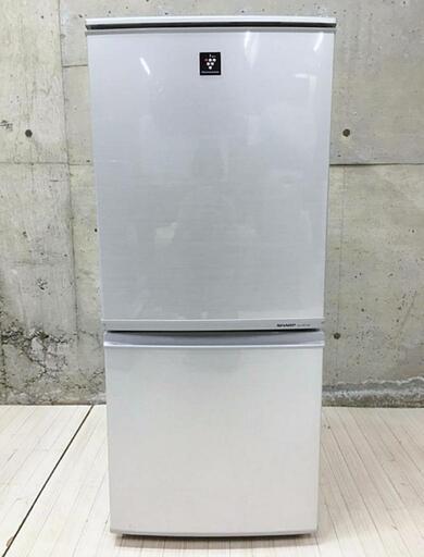 ⑦ SHARP  冷凍冷蔵庫 SJ-PD14W-S 137L