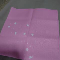 猫柄 風呂敷ピンクの画像