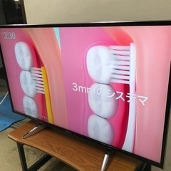 取引場所　南観音　O 2304-954 Panasonic 43インチ液晶テレビ　2017年製　TH-43EX750 テレビ視聴のみ動作確認済み　リモコンなし　電源ケーブル他社の物です。