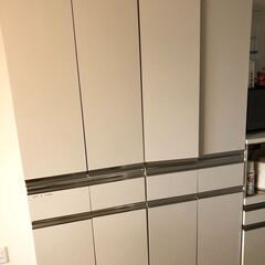 ニトリ　イケア　食器棚　中古品　直接受け渡し　ホワイト