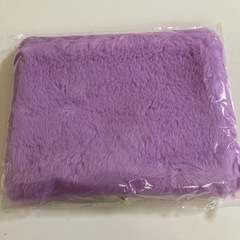 新品未開封 ふわふわポーチの画像