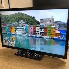 2021年製　シャープ ２２Ｖ型地上・ＢＳ・１１０度ＣＳフルハイビジョンＬＥＤ液晶テレビ　外付ＨＤＤ対応