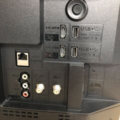 2021年製　シャープ ２２Ｖ型地上・ＢＳ・１１０度ＣＳフルハイビジョンＬＥＤ液晶テレビ　外付ＨＤＤ対応の画像