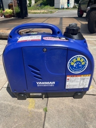 [中古]ヤンマー発電機G900isインバーター制御