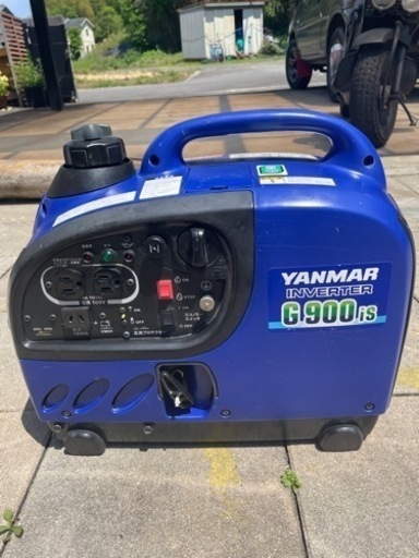 [中古]ヤンマー発電機G900isインバーター制御