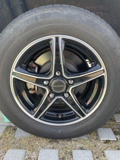 今月中に引取り可能なら値下げします！バルミナ　15インチタイヤホイール4本セット