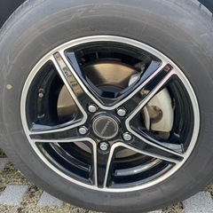 今月中に引取り可能なら値下げします！バルミナ　15インチタイヤホイール4本セットの画像