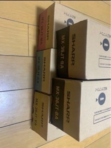 【未使用品】SHARP  シャープ 純正トナー MX-36JT 4色5本セット