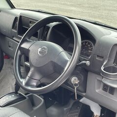 【自社ローン対応】H.25(2013)年 日産 NV100クリッパー DX ハイルーフ ホワイト☆車検付き・整備渡☆長期保証プランありの画像