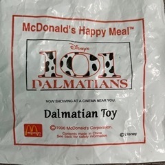 101匹わんちゃん・マクドナルド1996 ハッピーセットおもちゃの画像