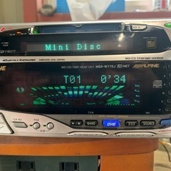 アルパイン CD/MDプレイヤー MDA-W770J イコライザ...