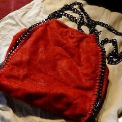 【使用品】ミニバック(赤)