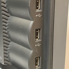 Lenovo レノボ ThinkVision L2440pwC 24インチ液晶モニター 昇降・回転可能　USB変換アダプタ付きの画像