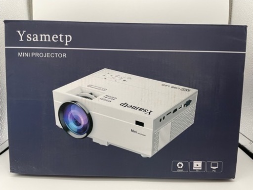 大幅値下げ‼️Ysametp mini projector 解像度1080P