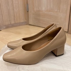 パンプス ピンクベージュ 22.5cm