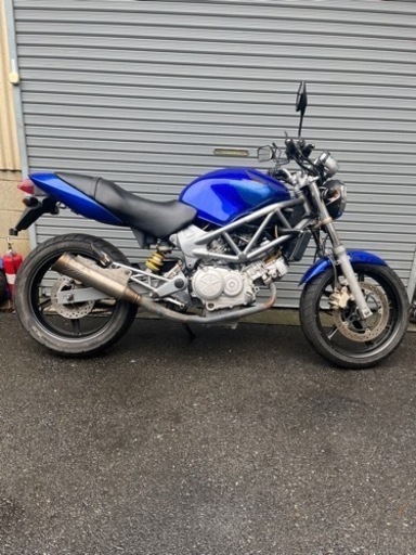 VTR250タイヤバリヤマ！