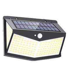 新品たくさん在庫　ソーラーセンサーライト【新版212LED  1...