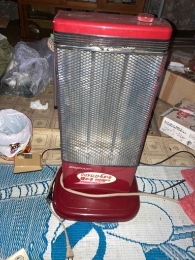 電気ストーブ  決まりました