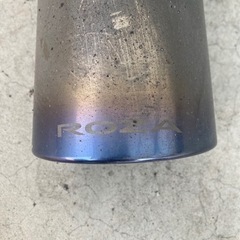 70後期ヴォクシー　ROZAマフラーの画像